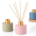 100Ml Glass Reed Diffuser Bottles With Gold Cap
