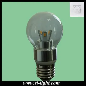 Glass cup led candle bulb lamp E14