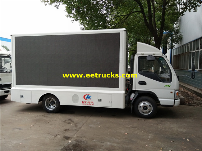 Mobile P5 LED Billboard Vehicles