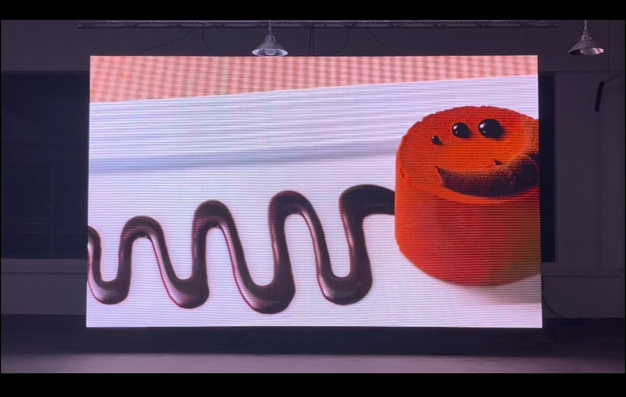 Transparent Display LED Video Screen.