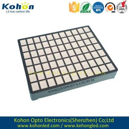 Factory price KHD30407111CB1D Square dot led dot matrix