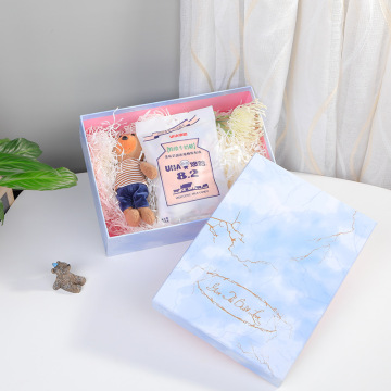 Custom Marble Printed Scented Gift Box