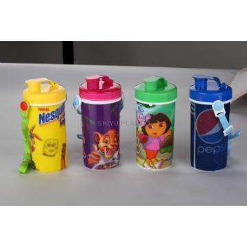 3D lenticular bottle/children plastic water bottle