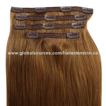 20-inch 30# Chinese Clip-in Hair Extension