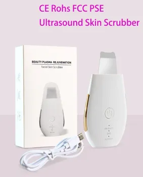 CE Rohs FCC 26000 hertze vibrating Japan PSE scrubber facial skin spatula