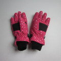 Niños completo impresión de Nylon guantes de esquí