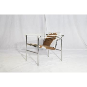 Kožená sedací židle Le Corbusier LC1