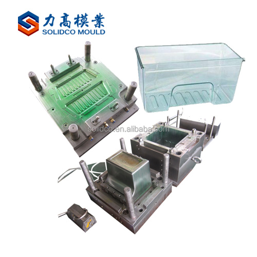 Factory Custom Plastic Transparent Refrigerator Drawer mould