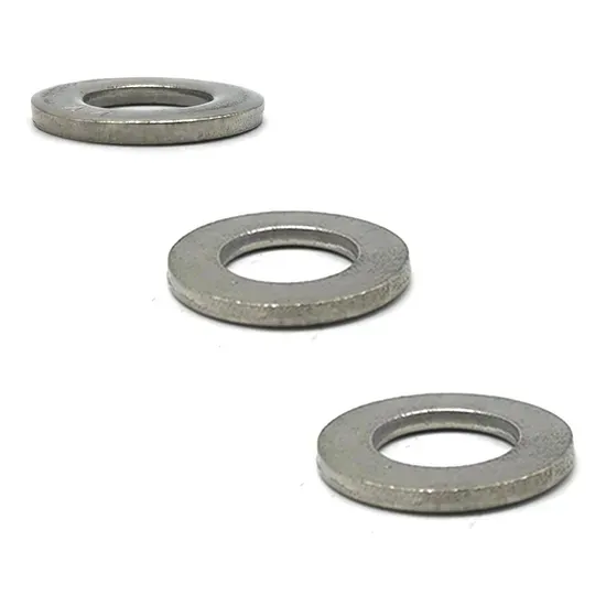High-Density Galvanized Steel Round Lock Washers