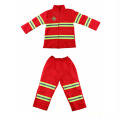 Red top pants belt