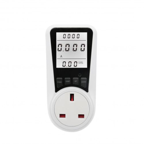 Mini analisador de wattmeter de voltagem de plug-in plug-in