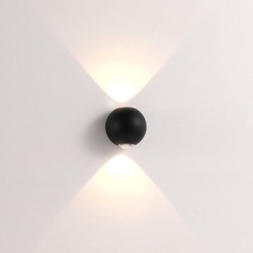 IP65 Waterproof New Mini Wall Light 2*3W Hotel Outdoor Lighting