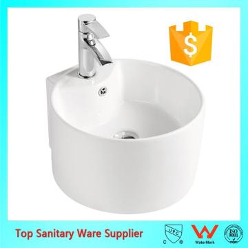item 8053 ovs reasonable round model ceramic wash basin price