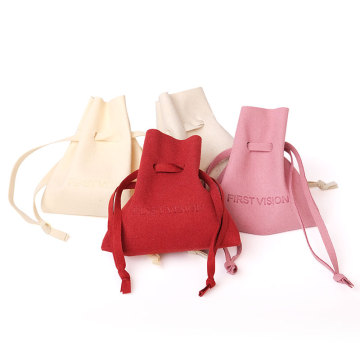 Micro fiber necklace earring jewellery envelopes soft pouch