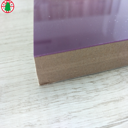 Tablero MDF de cara acrílica de 8-18 mm