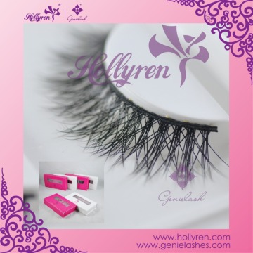 Luxury Natural Real Mink Fur False Eyelashes