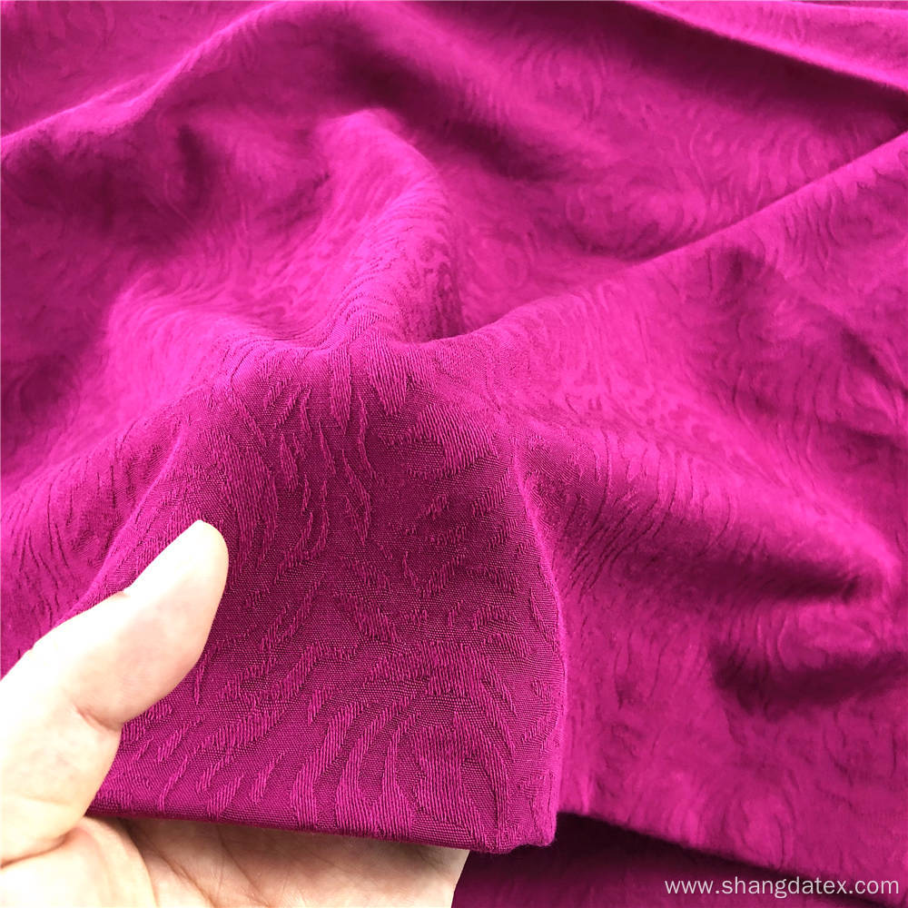 Rayon Jacquard Solid Fabrics