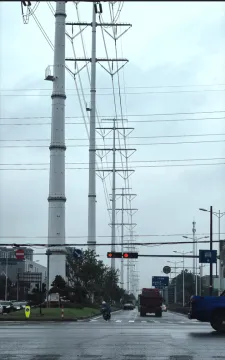 25 Meters Floodlight Columns For Lighting
