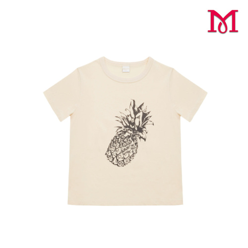 Camiseta adelgazante de algodón con logo