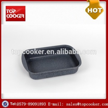 aluminium press stone coated roaster pan