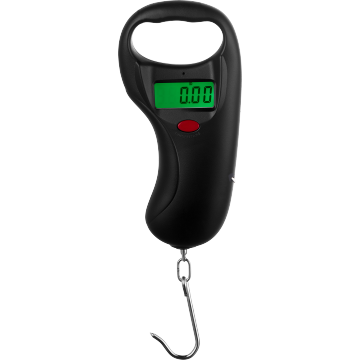 50 Kg Digital Luggage Scale: Electronic Hanging Weighing Scale with Measuring Tape