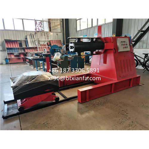 Laminating Device Hydraulic And Automatic Uncoiler Decoiler Factory