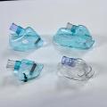 Single use nebulizer mask set