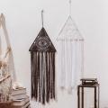 Boho Large Makramee handgewebtes Wandbehang schwebendes Regal