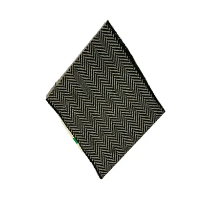 Herringbone Woolen Tweed Fabric For Winter Coat