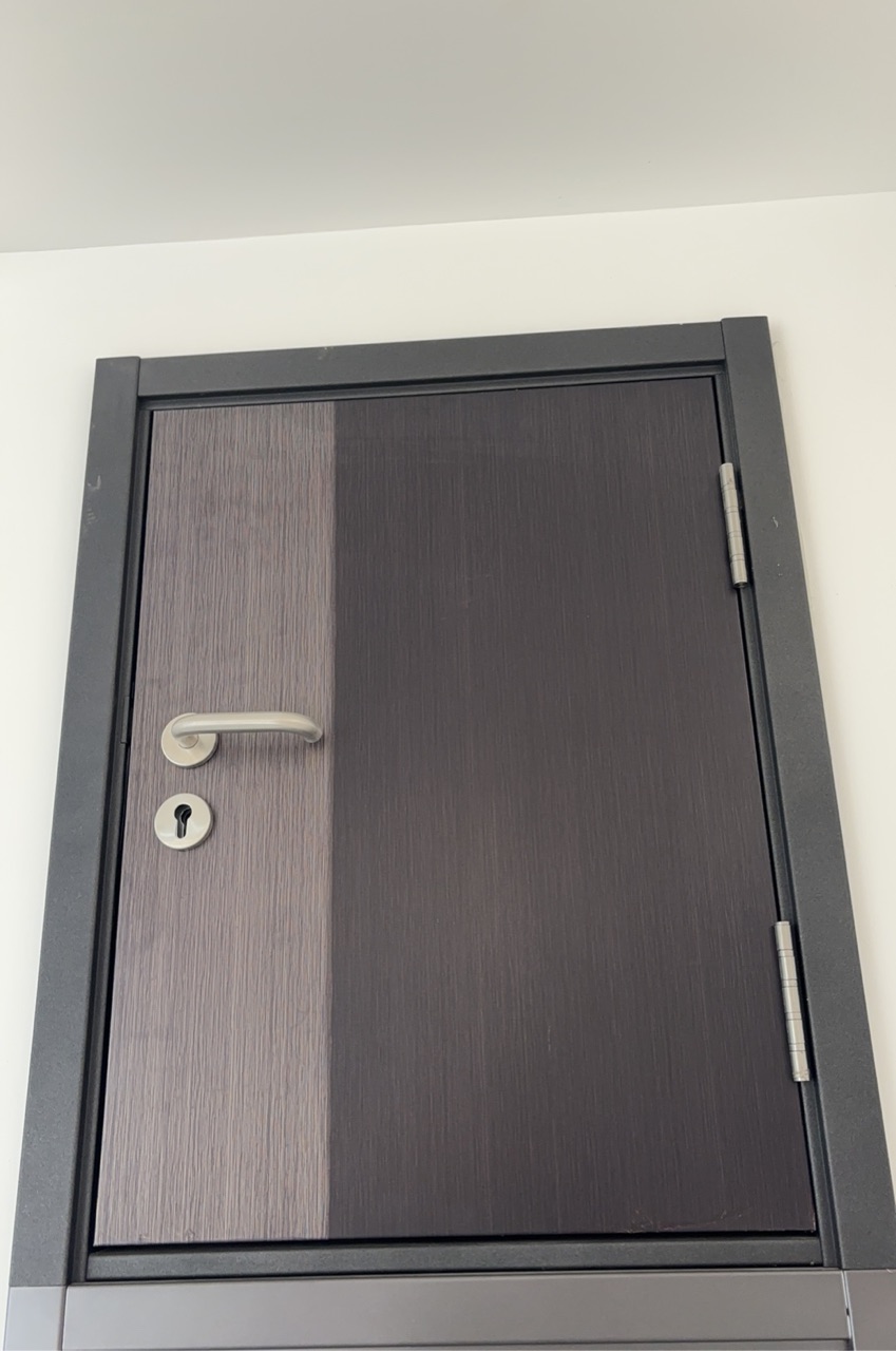 powder coating security doors
