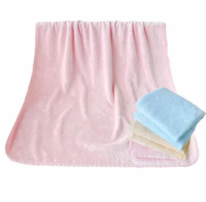 Wholesale Super Soft Double Layer Baby Flannel Blanket - Flourish New Design