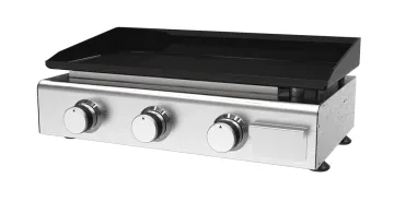 3 Burner Cold-Rolled Steel Gas Griddle