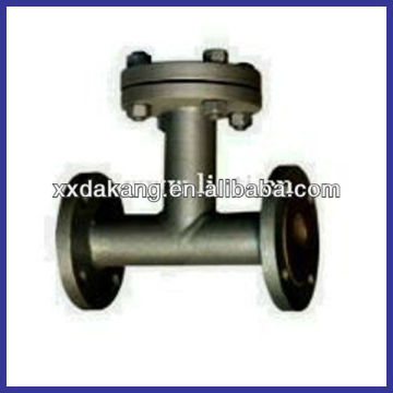 carbon steel stainless steel 180 mesh T type filter