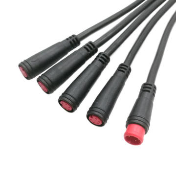 M8 Waterproof Splitter Connector Cable