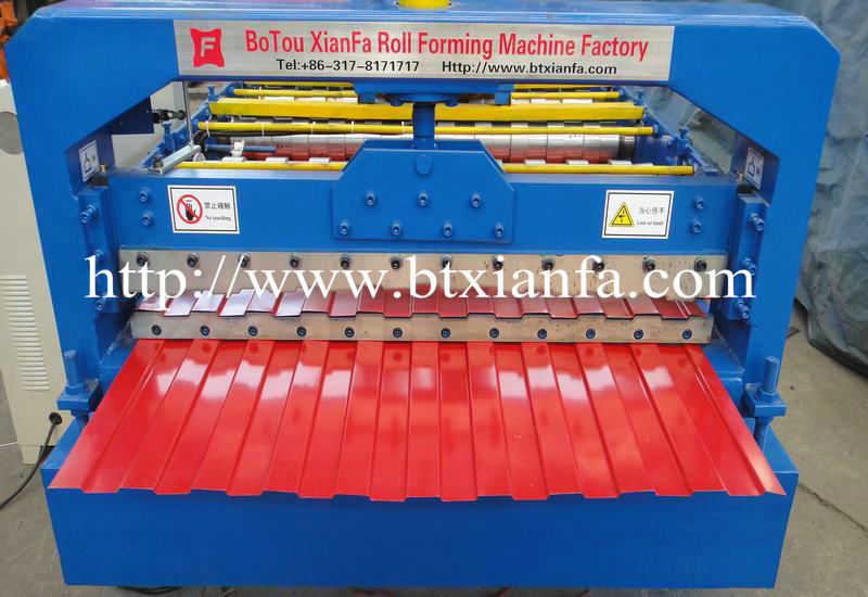 Corrugated IBR Roof Wall Panel Roll Forming Machine