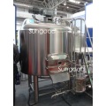 Steam Heating Mash tun with VSD Mixer/Rakes/Plow