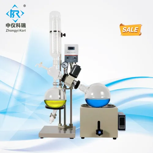 Lab Vacuum Rotary Evaporator Turnkey Setup Rotovap Re501, High Quality