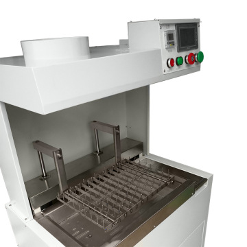 Halfautomatische tin-dompeloven met regelbare snelheid