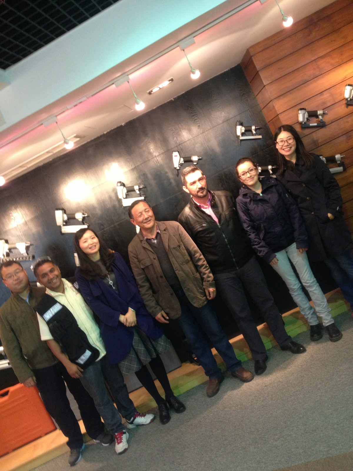 Mexico guests Oscar and his party come to visit the company