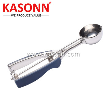 Stainless Steel Ice Cream Dessert Scoop with TPR