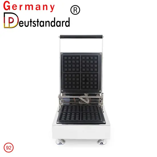 4 slice square grid waffle machine