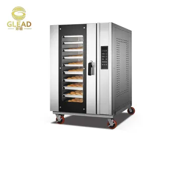 Industrial Professional Bakery Electric Stainless Steel Rotary Oven