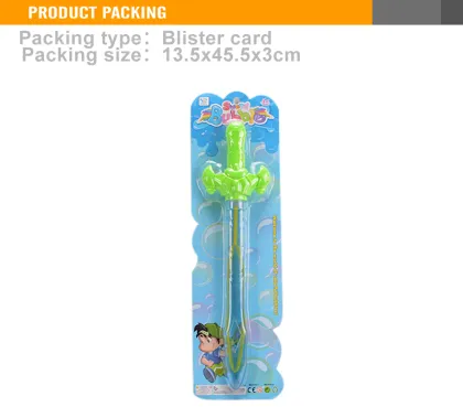 38CM Colorful soap bubble water bubble sword