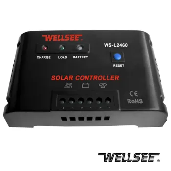 Factory price WELLSEE WS-L2460 60A 12/24V Solar Street Light Controller