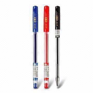 Gel Ink Pen with 0.38mm Tip and Slim Barrel Type