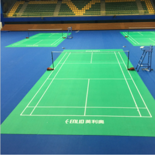 Tappetini per campi da badminton di livello professionale indoor
