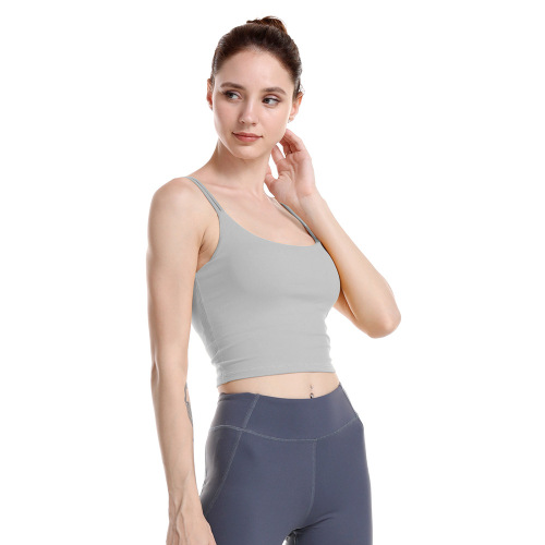 Liicht Ënnerstëtzung Yoga Sport Tops