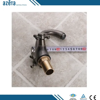 Elegant Design Double Handle Antique Brass Delta Faucet