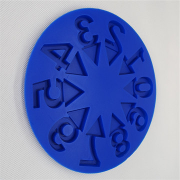 Silicone Bakeware Chocolate Mould Round Shape With Scale