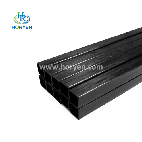 Carbon Fibre Square Tube High modulus 3k carbon fiber square tube 15*15*13*13mm Manufactory